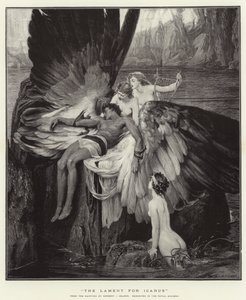 El lamento por Ícaro de Herbert James Draper